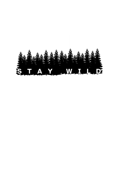 Vacation Hoodies - Stay Wild - Unisex