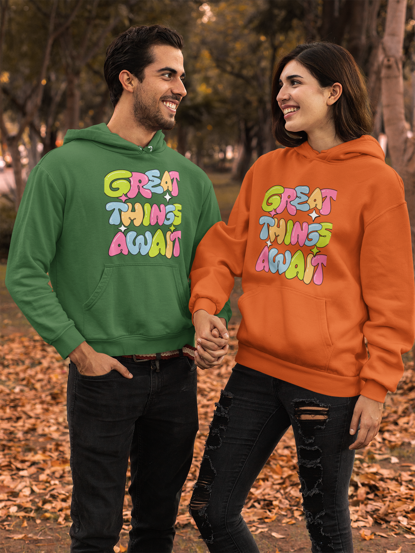 Vacation Hoodies - Great Things Awaits - Unisex